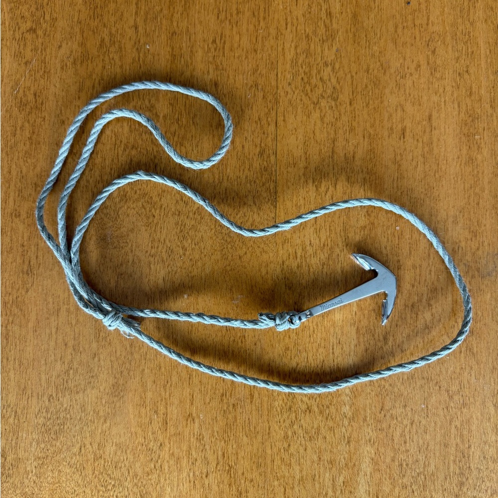 Miansai Rope & Anchor Bracelet